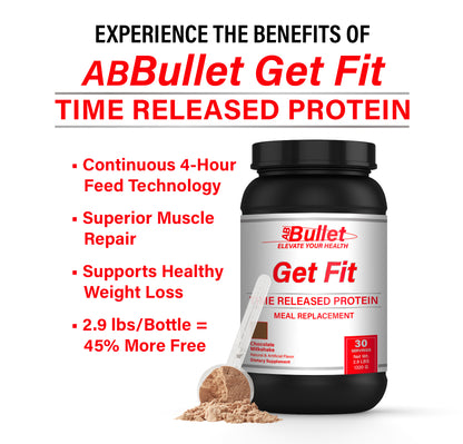 ABBullet Get Fit TIME RELEASED PROTEIN